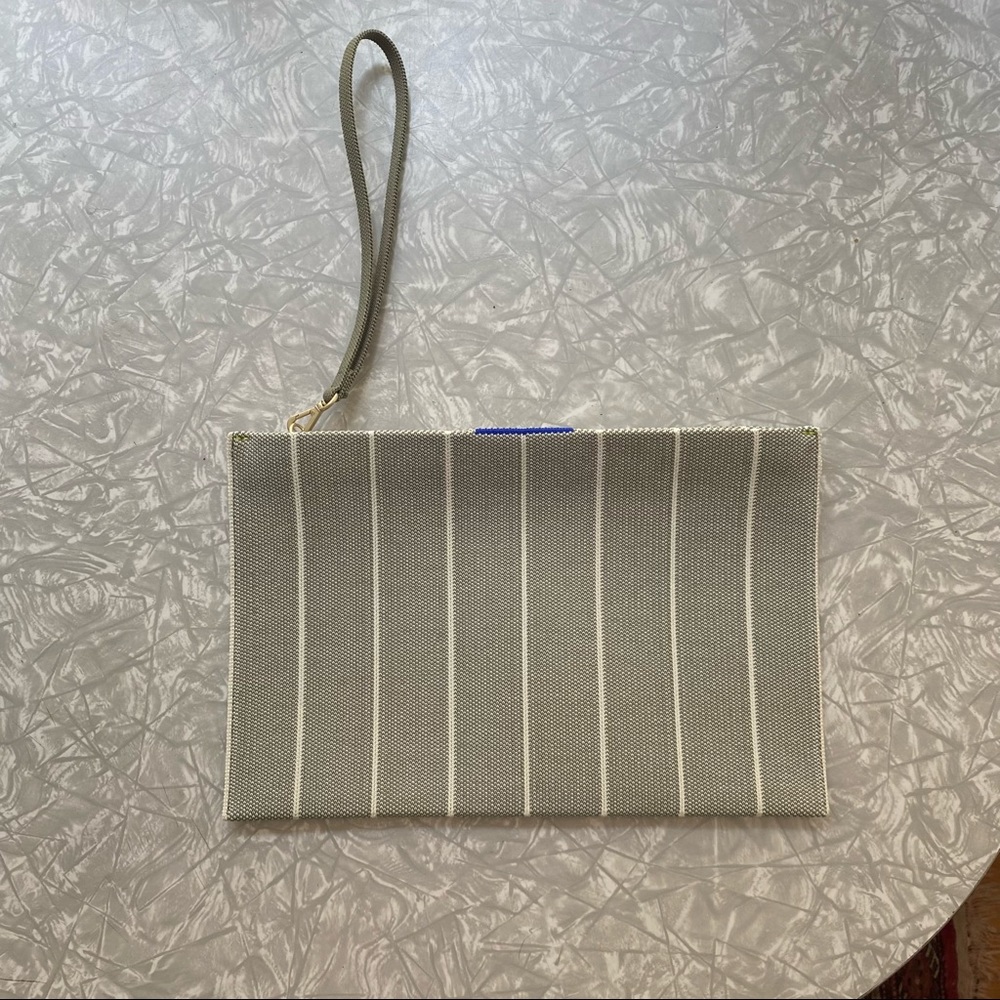 Rothy’s Bag  | The Wristlet in Hillside Green Stripe